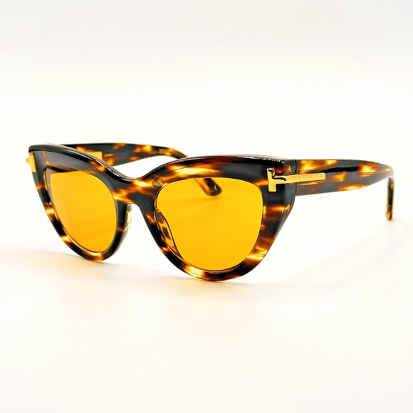 Tom Ford Sunglasses Icon Collection TF1252 55E Havana Cat Eye Brown Lens 52mm main image 7